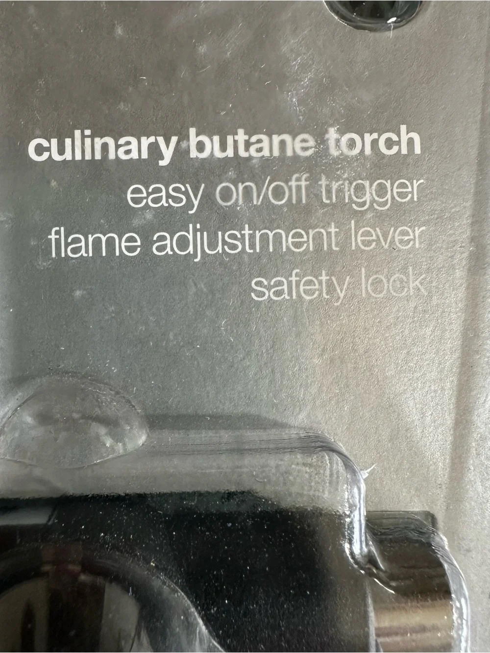 Crate & Barrel Culinary Butane Torch NEW